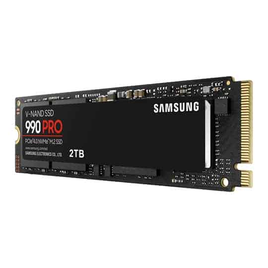 (image for) Samsung 990 PRO 2TB M.2 PCIe 4.0 NVMe SSD/Solid State Drive PC/PS5